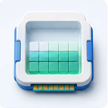 Partly filled cache cartridge